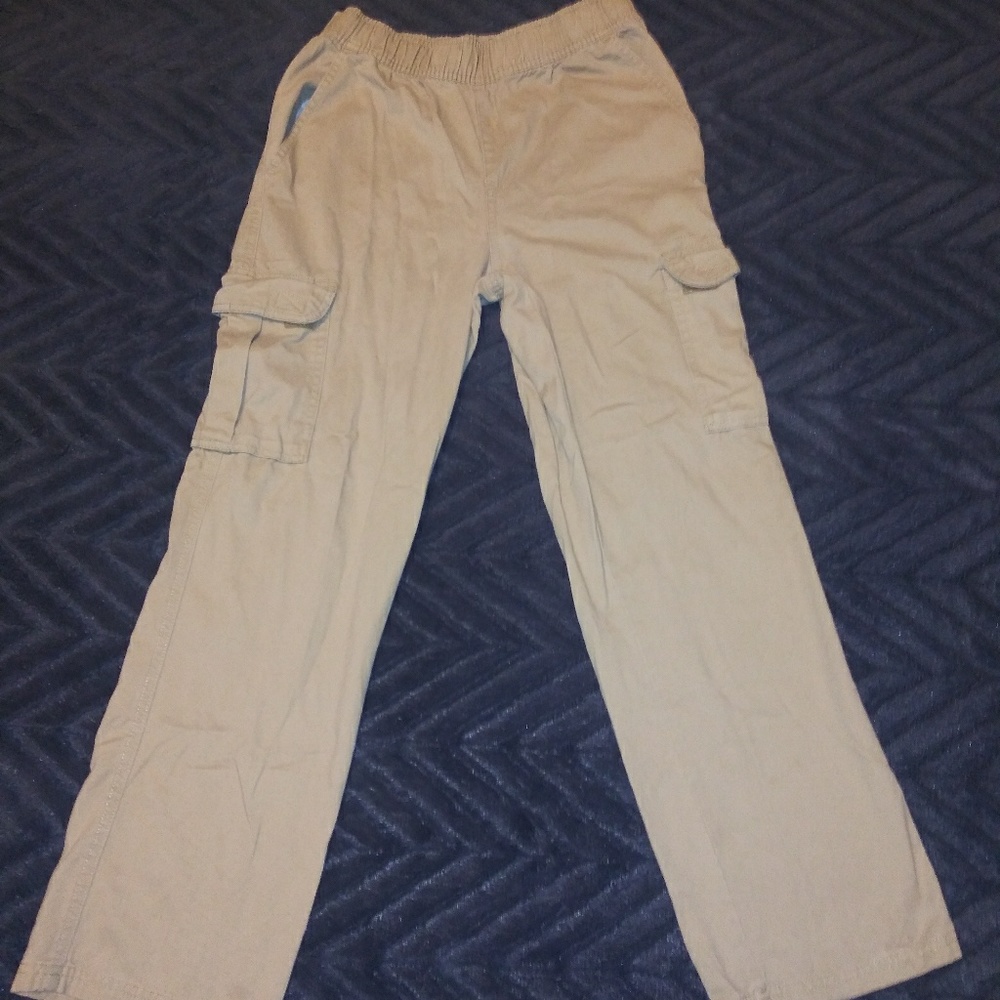 Boys Place Khakis with cargo pockets